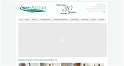 Desktop Screenshot of interactionrehab.com